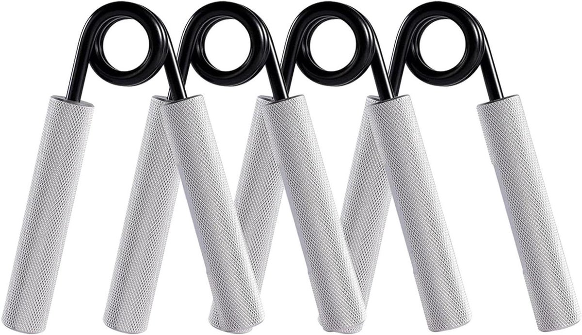 JGS Premium - Handtrainer voor onderarm, gripkracht, pols en vingers - Trainingsset 4-pack 50-200 kg