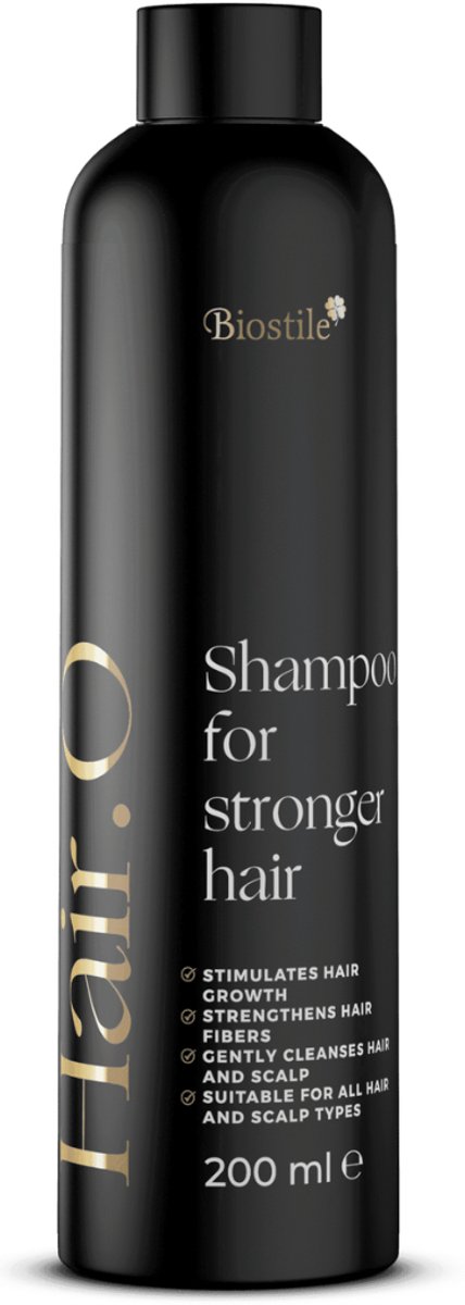 Biostile – Hair.o Shampoo 200ml – Versterkt de Haarwortels - bevordert de Haargroei – 200 ml