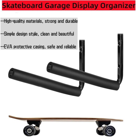 Surfboard Wall Mount Racks - Wood Display Holder For Surfboards, Snowboards & Wakeboards