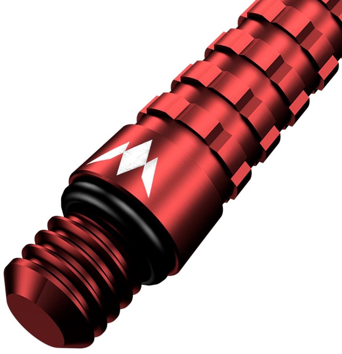 Mission Atom13 Anodised Metal Gripped Red - Dart Shafts Inbetween