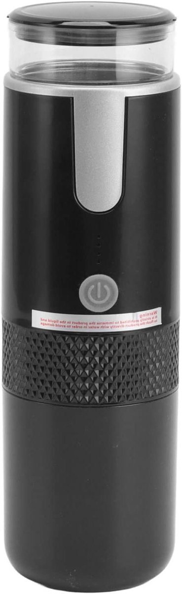 JGS Premium - Draagbare espressomachine 2-in-1 voor onderweg - capsules en gemalen koffie - handbediend - compact - auto-espressomachine - reizen, kamperen, wandelen, kantoor