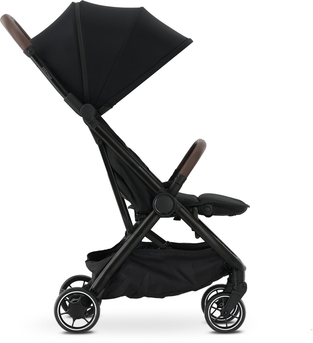 Deryan Air Buggy - Vliegtuig Buggy - 8 kg - Geïntegreerde Tas - Zwart – foto 2