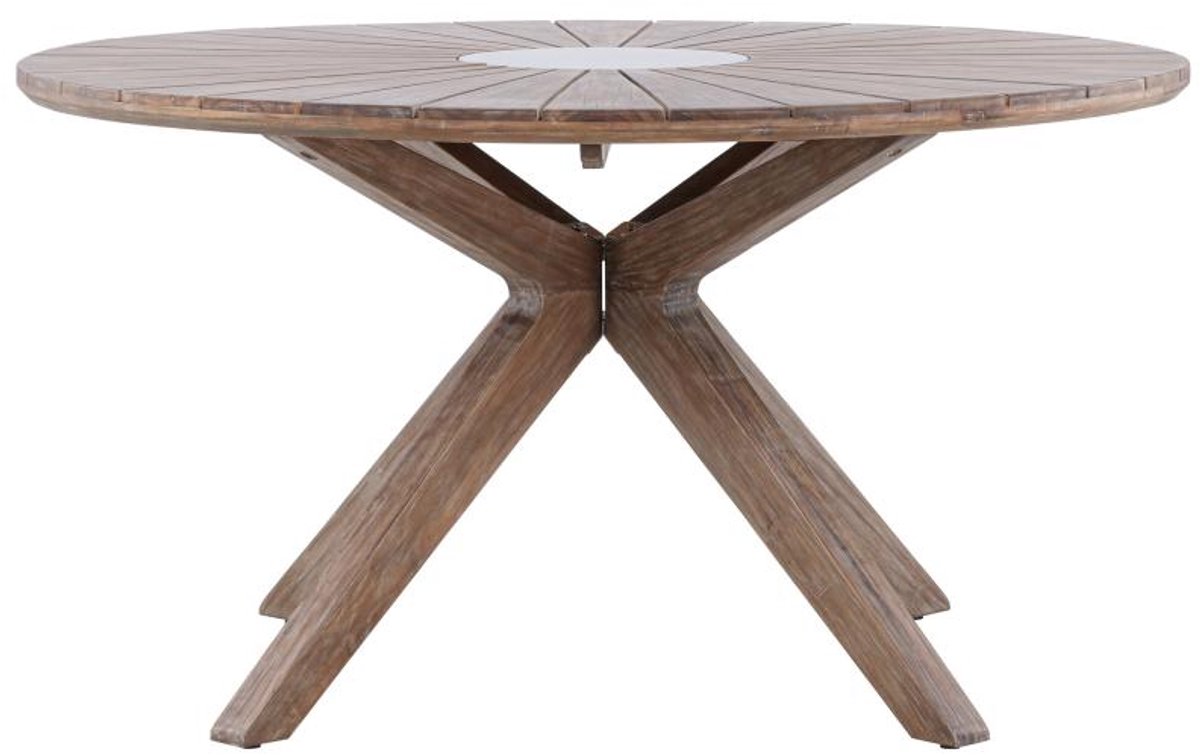 Svea - Tatiana ronde tuintafel - ø140 cm - naturel