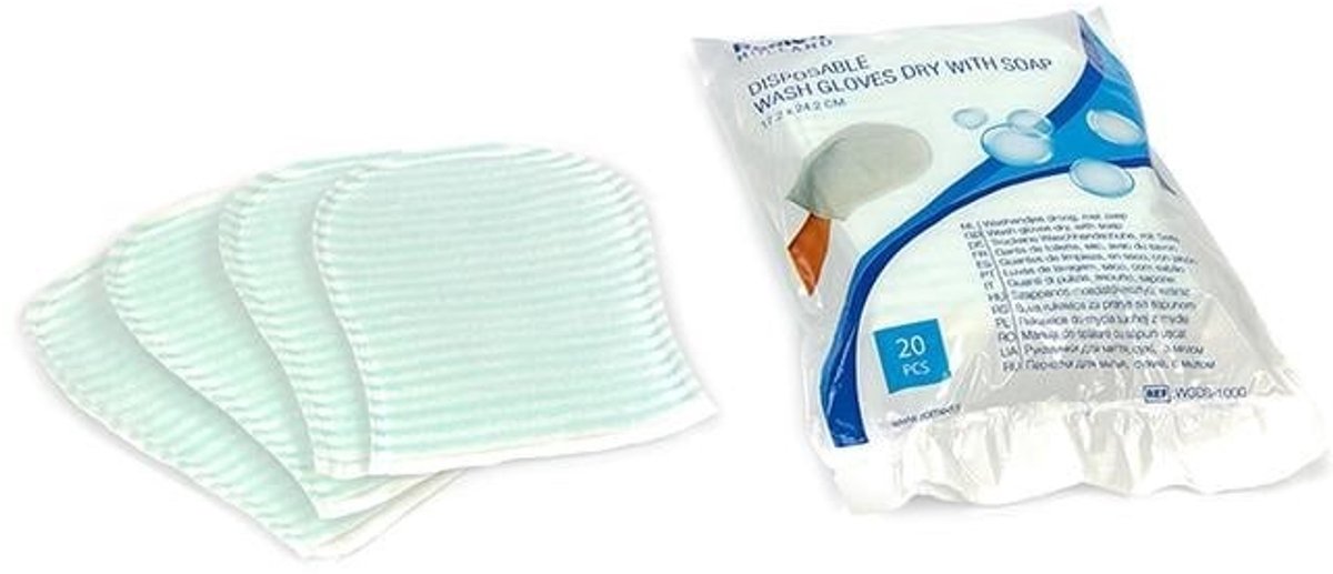 Goedkoopste Romed washandjes droog, met zeep - Set van 10 doosjes Romed