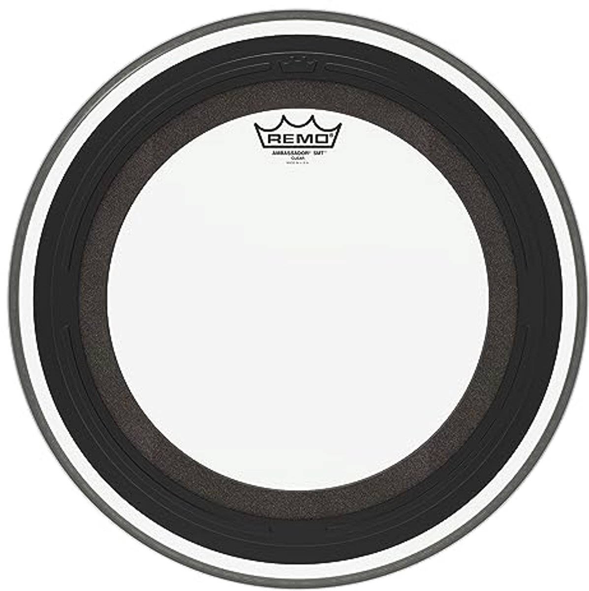 Remo #BR-1316-00-SMT Ambassador SMT Clear Bass Drum-Head 16" - Tom vel