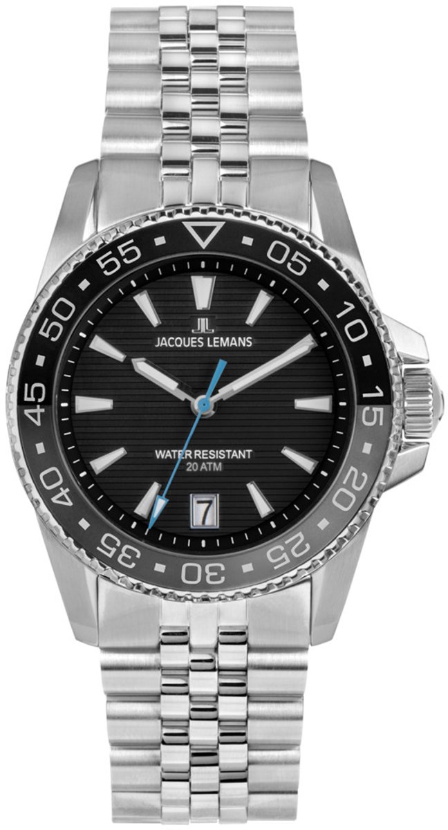 Datum horloge Liverpool Diver Black