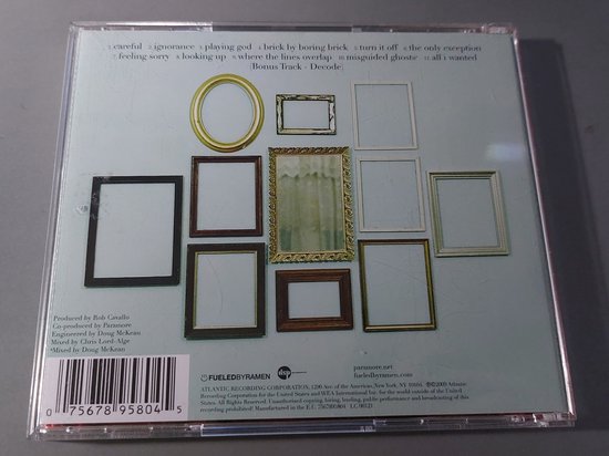 Paramore Brand New Eyes - Studioalbum met Ignorance en Decode | bol