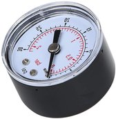 Allecto Plus - Mechanische Drukmeter Dubbele Schaal Betrouwbare Mechanische Drukmeter 1/8 Inch BSPT Drukmeter voor Lucht Olie en Water (0-300 psi 0-20 bar)(0-30 psi 0-2 bar)