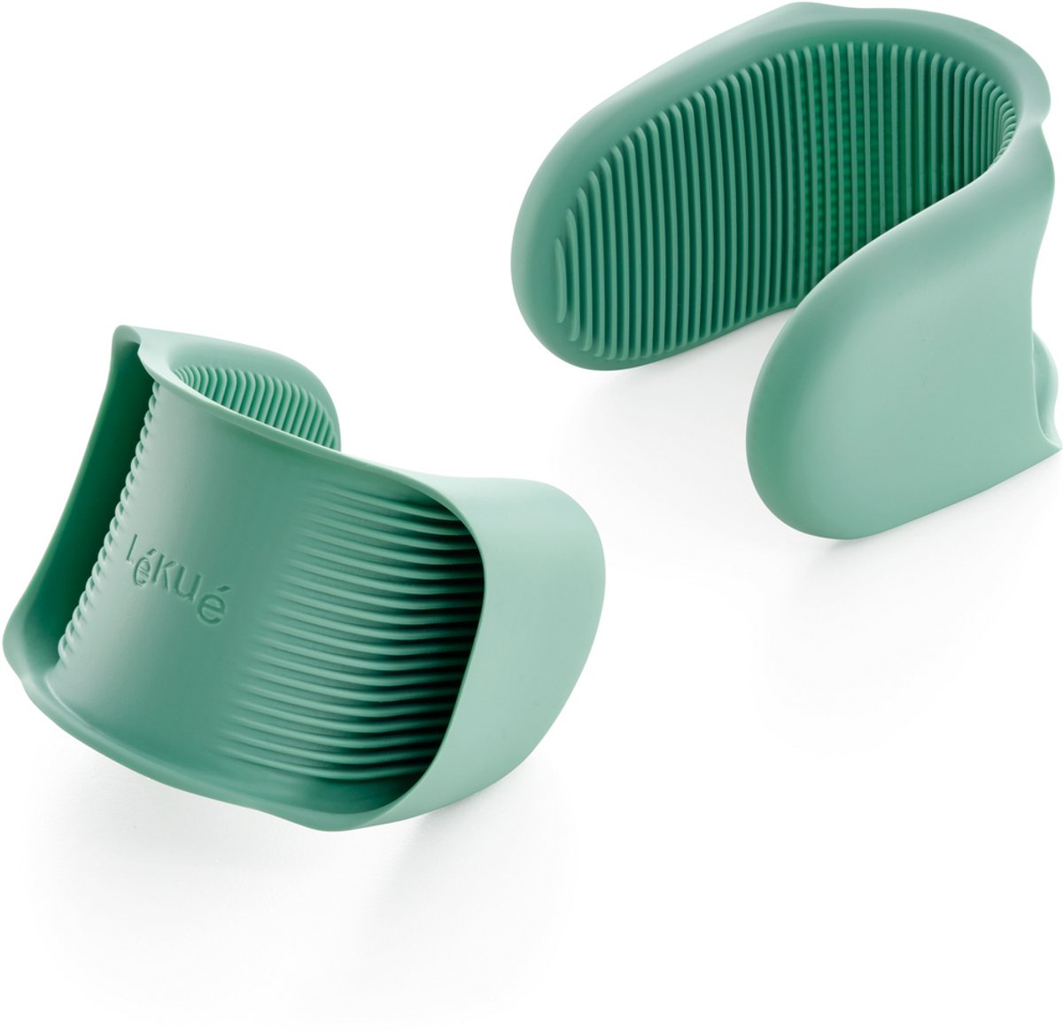 Lékué Mini Ovenwanten - 2 stuks - Siliconen - Green