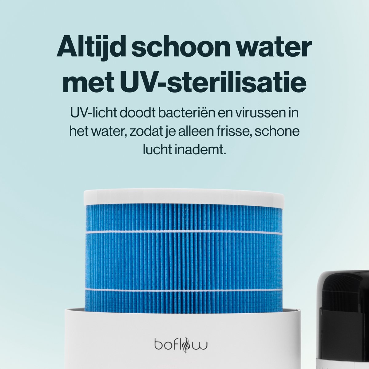 BoFlow® EvoMist40 Luchtbevochtiger - Top Filling - 3-in-1: Luchtbevochtiger met Filter, UV-lamp en Aromatherapie thumbnail 6