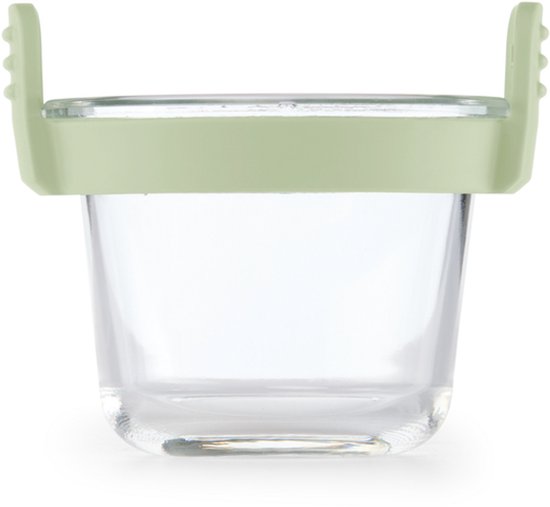 Mini plat à four Lékué Airfryer ø 11 cm - Set de 4 - Glas - Transparent