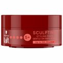 Donkerrode pot Taft Sculpting Styling Paste met 5+ fixatie en 24u structuur.