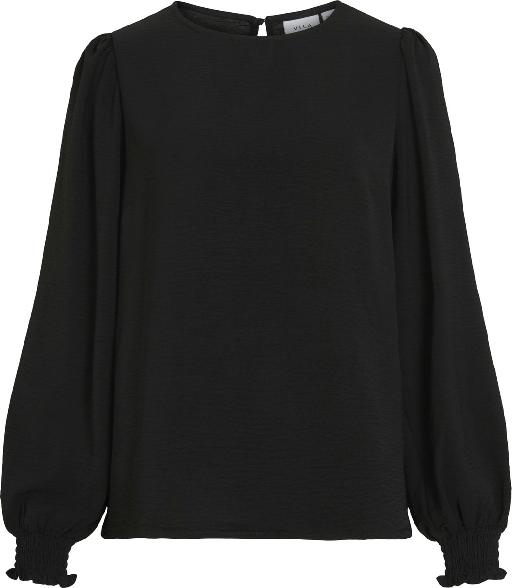 VILA - VIMAY L/S O-NECK TOP RP1/KA - Dames - Blouses