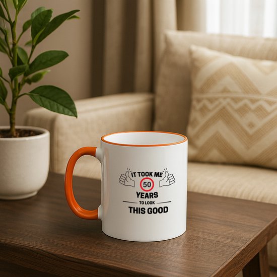Hacebo® - Ik doe alsof ik werk koffiebeker grijs - Collega - Collega - thee mok