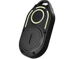 Rolling Square AirNotch Pro Bluetooth Tracker - Find My - Ultraluid 120 dB Alarm - IP68 Waterdicht - Vervangbare Batterij 20 mnd - Zwart