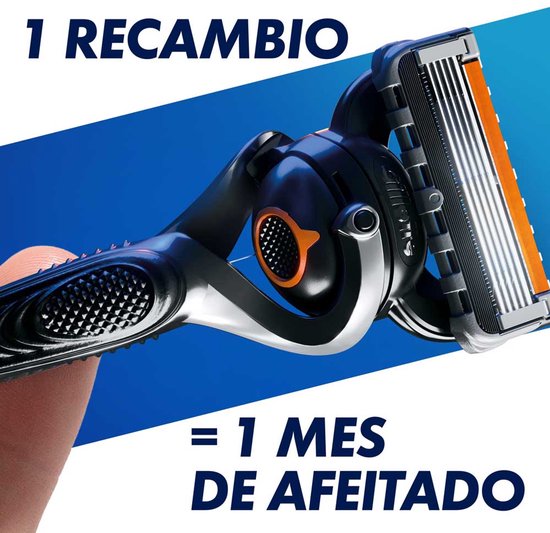 Gillette Fusion Proglide Handmatig Scheermes + 4 Reservemesjes Zilver Man