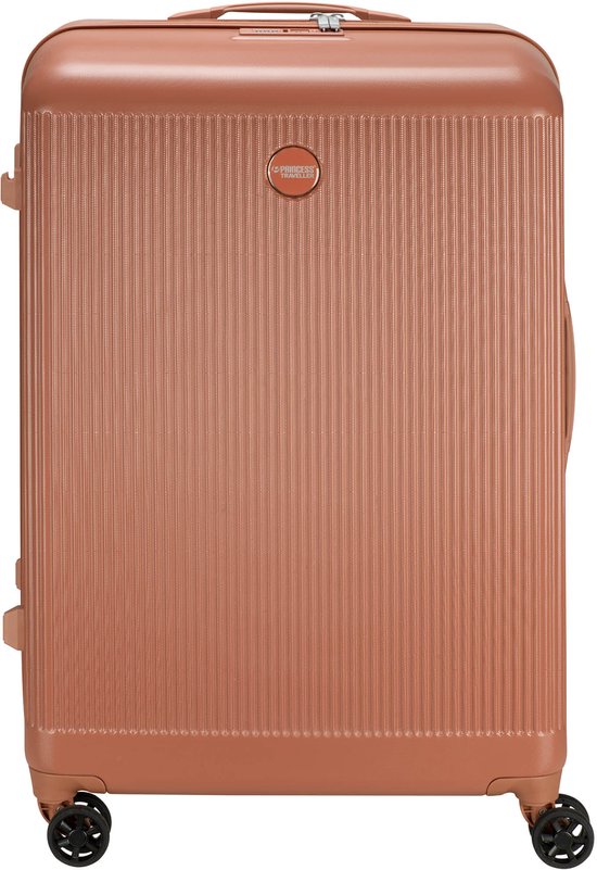Princess Traveller Oceans – Grote Reiskoffer – Mocha Mousse – TSA-Slot – 98L koffer – 77x52x29 cm – GRS gecertificeerd