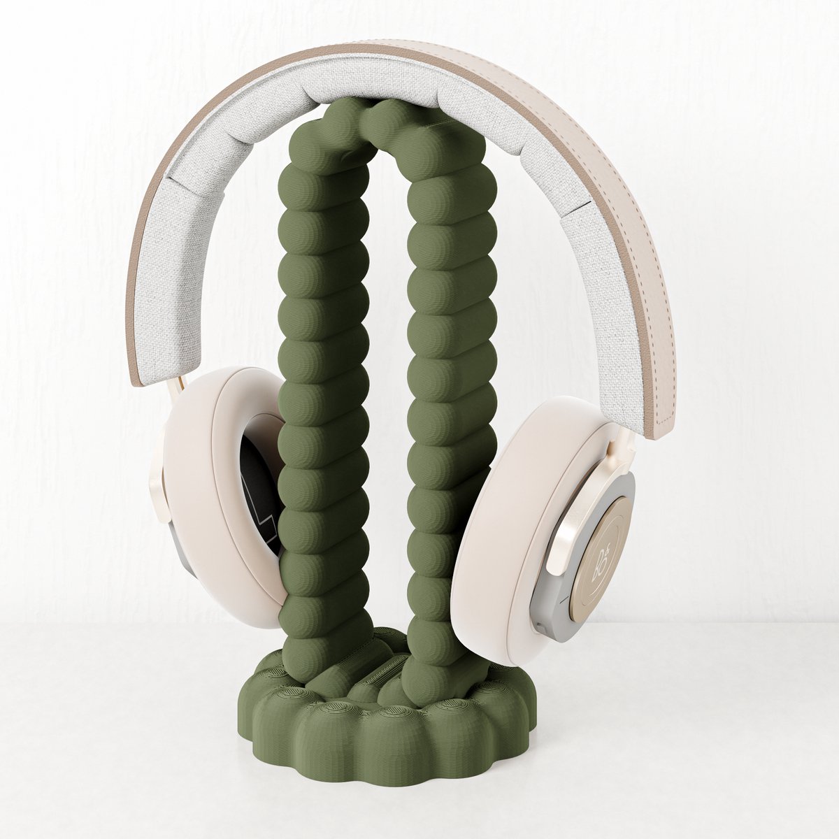 Headset houder groen - Fleuriek koptelefoon houder - Headset stand bureau accessoire - Headphone stand - Game accessoires voor koptelefoon