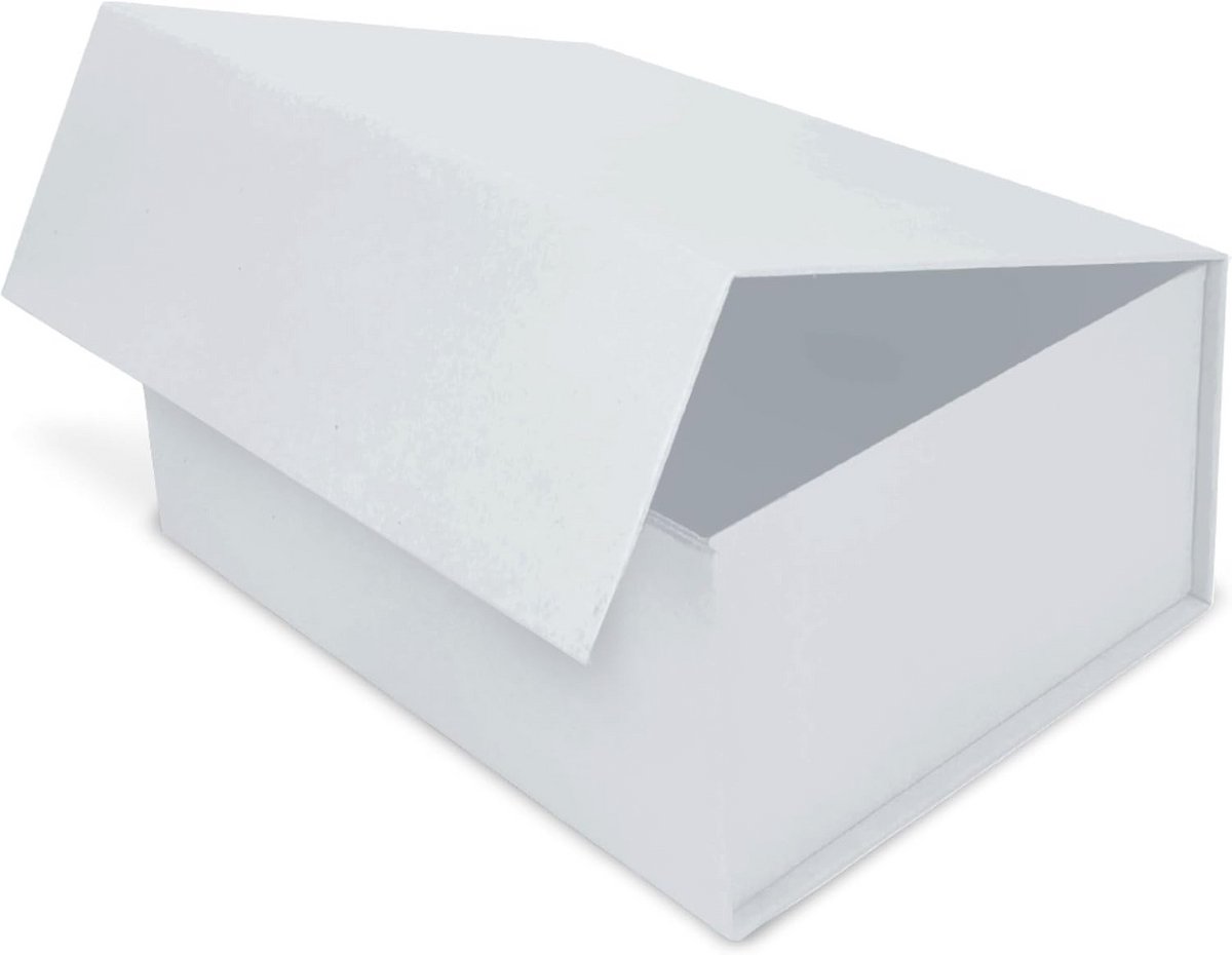 Cadeau doos met deksel 45 x 35 x 20 cm - Luxe geschenkverpakking met magneetsluiting voor verjaardag, bruiloft, kerst, en geboorte
