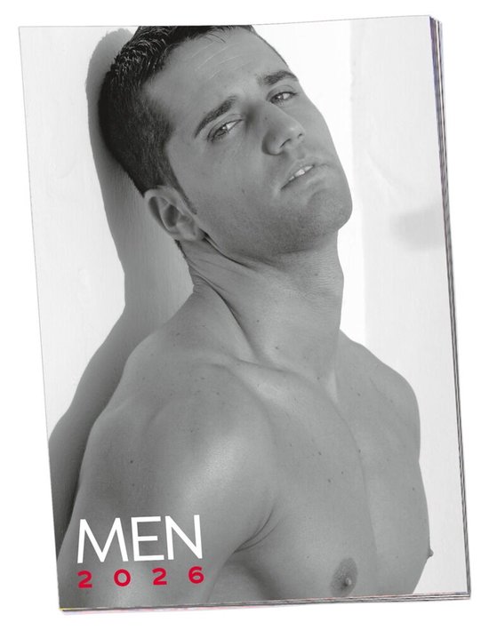Pin-up Kalender Soft Men 2026 - Naaktkalender - Softcore - Mannen - Hunks