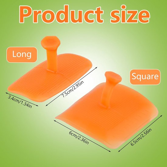 BOXOB 2Pcs Golf Training Grip Aid, Silicone T-Grip Golf Trainer Swing Training Tool Correct Posture Muscle Memory Exercise Equipment for Indoor and Outdoor Training Improved — afbeelding 4