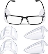 AYily Veiligheidsbril, 2-pack transparante veiligheidsbril, anti-condens, anti-blauw licht, anti-wind en zand, voor dames en heren