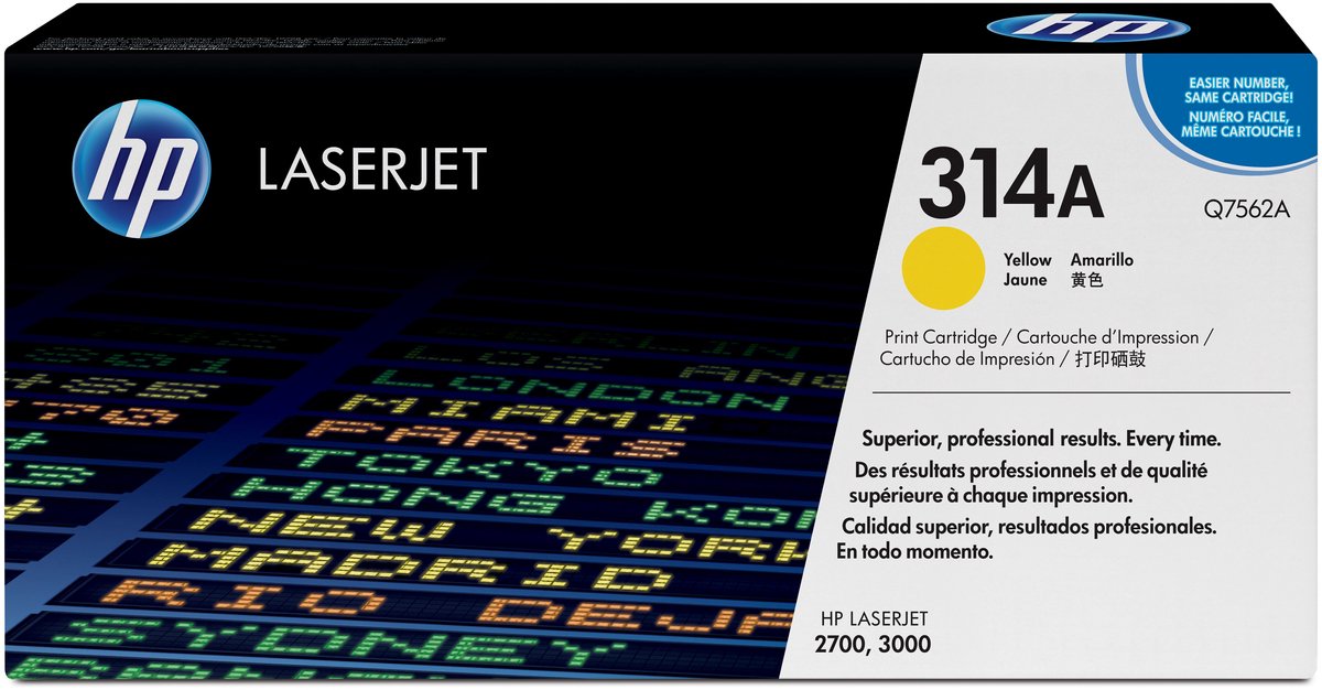 HP 314A - Tonercartridge / Geel