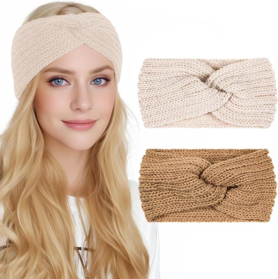 Hoofdband winter - 2 stuks voor dames en meisjes