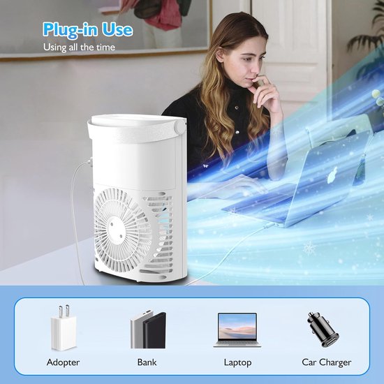 Airconditioner Luchtkoeler Draagbare 4 In 1 Mini U... - Grandado