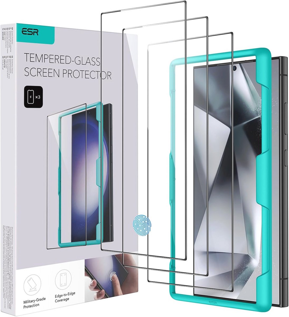 Gehard Glas Displaybeschermfolie - 3 Stuks, Eenvoudig Aan Te Brengen, Krasbestendig en Militaire Norm