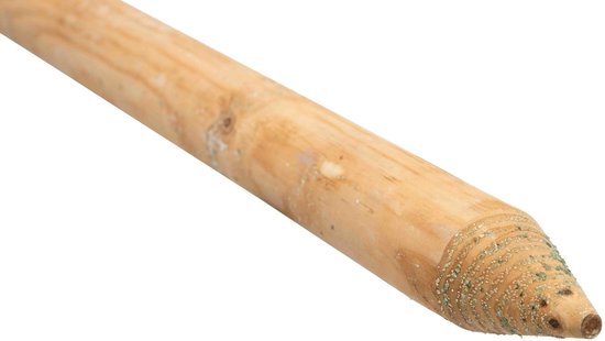 Gefreesde Ronde houten EKO palen, 180cm 7cm