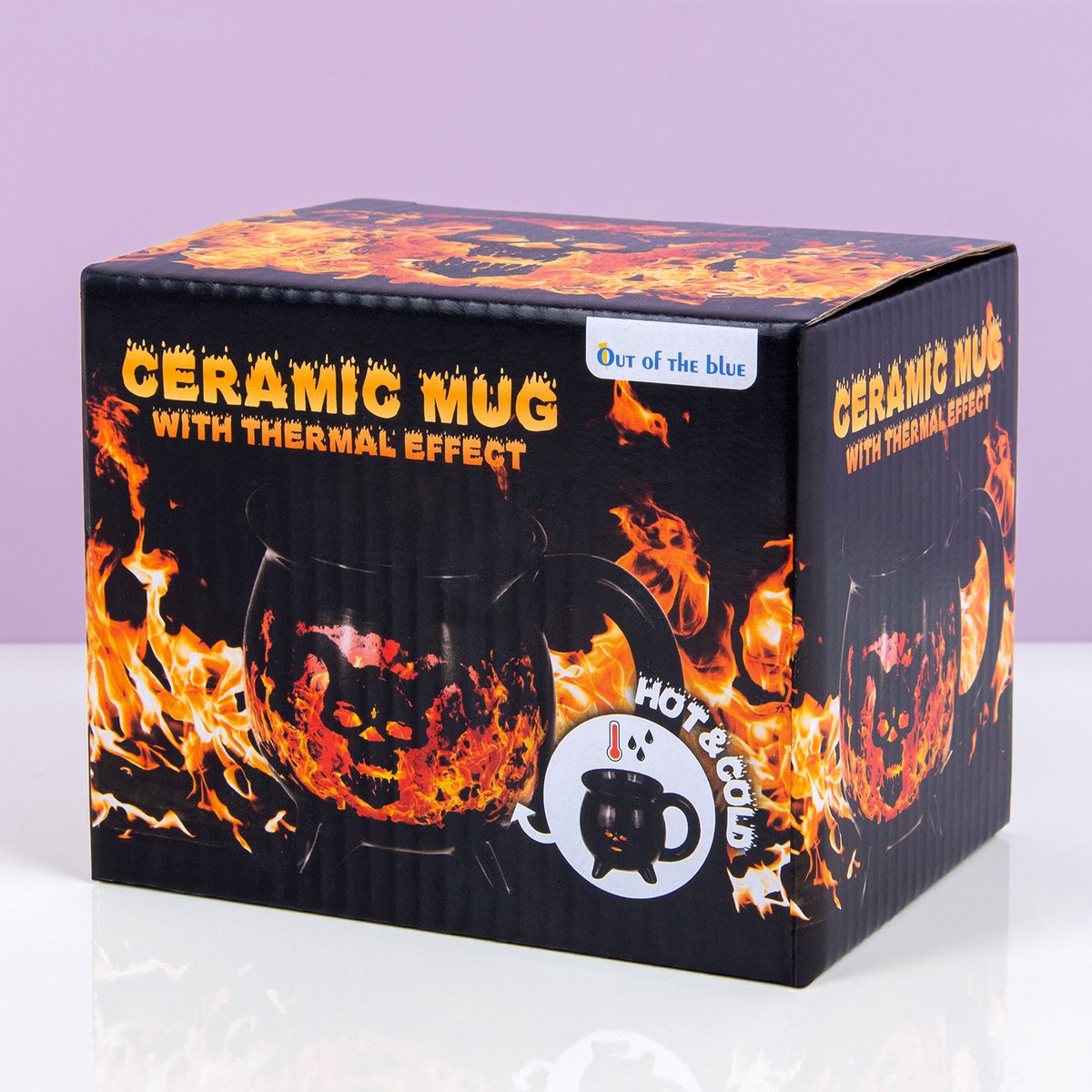 Goedkoopste OOTB Warmtegevoelige vuurduivel mok