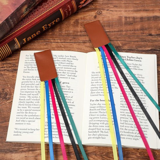 2 Stuks Schedel Bladwijzers Roestvrij Staal - Gepersonaliseerde Boekenleggers Zwart/Bruin, 2 Maten