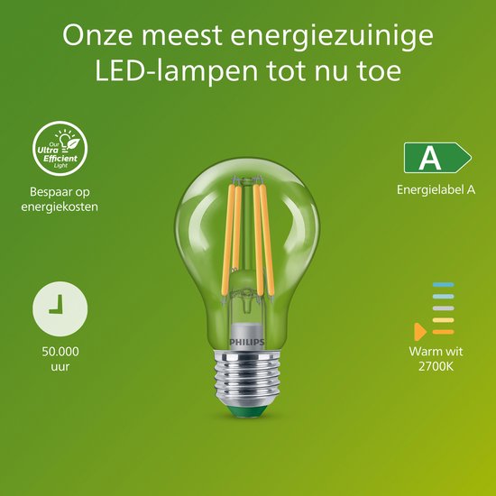 Philips Ultra Efficient LED 60W E27 kopen? | Led lampen