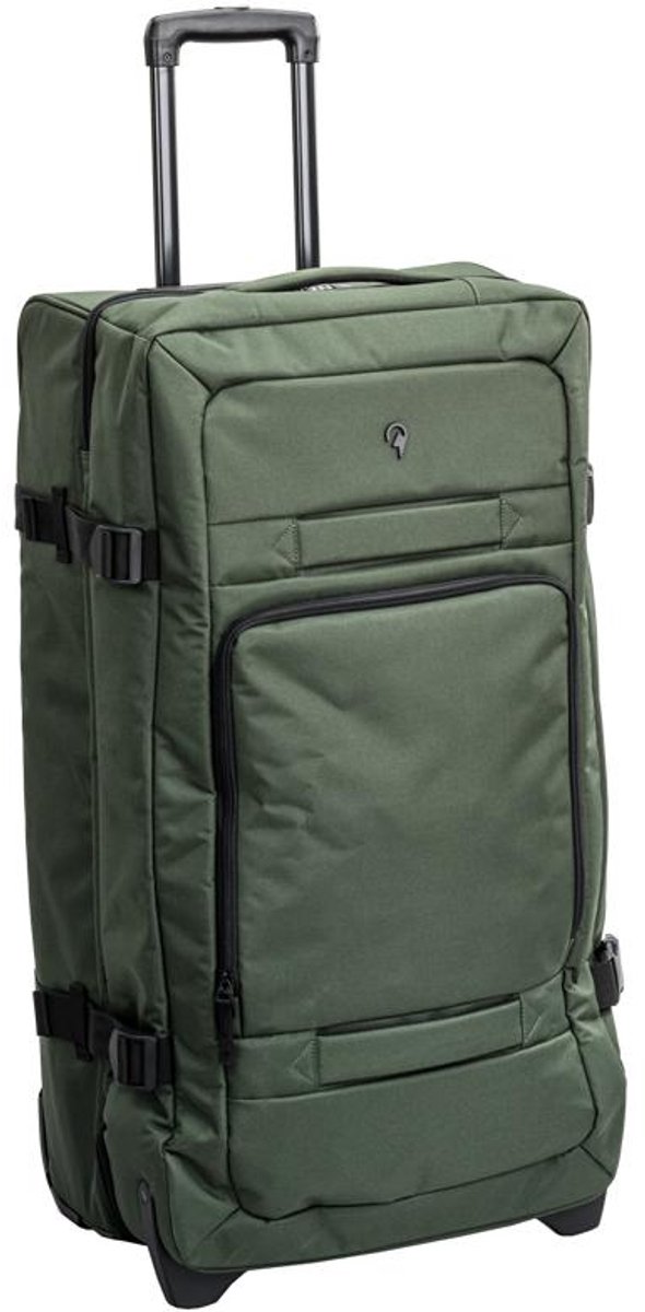North Pioneer Flight Reistas met wielen 107L - Trolley Reistas - Groen