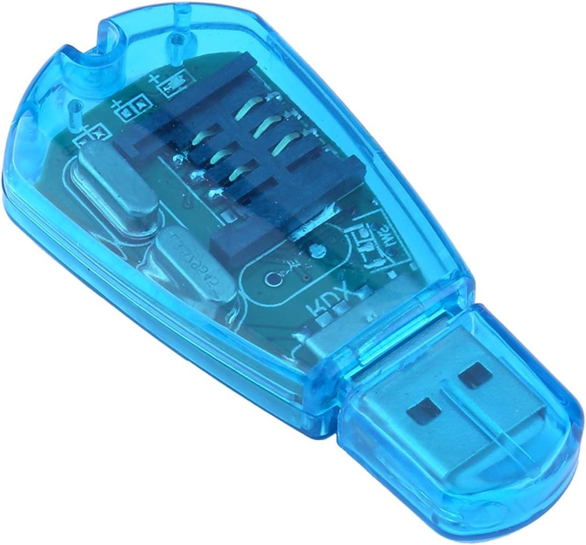 Allecto Plus - USB SIM-kaartlezer voor back-up en kopiëren van GSM CDMA mobiele telefoon data - SMS back-up kopiëren - Smartcardlezer voor pc