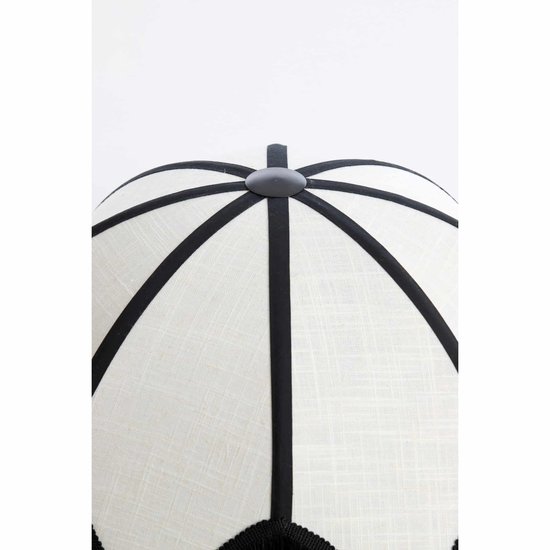 Light & Living - hotte - Sulina - blanc - textile - Ø 45 cm - E27 - 3903406