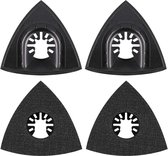 stuks Delta schuurpad 80 mm Multi-Tool opzetstuk accessoires- Multi Tool zaagblad- Oscillerende gereedschap accessoires Geschikt voor Worx Mikita Dewalt elektrisch gereedschap- Worx gereedschap- Geschikt voor Bosch multitool