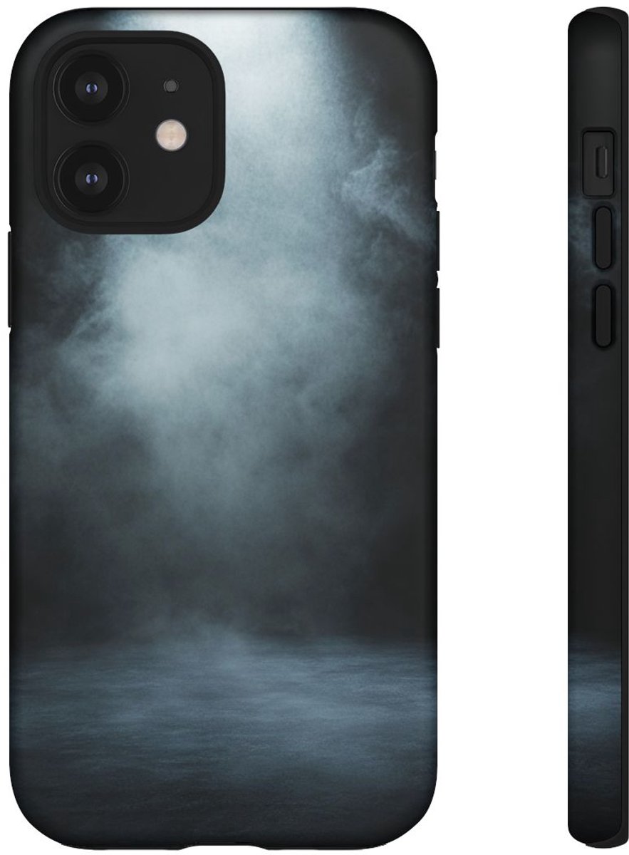 Sfeervolle Spotlight met Mistig Effect – Telefoonhoesje Geschikt voor iPhone 12