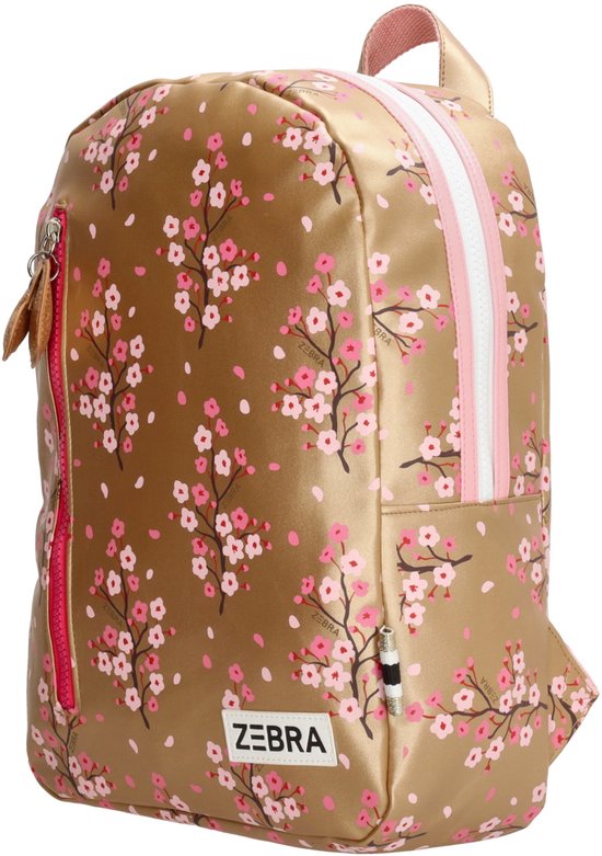 Zebra Trends Girls Rugzak - Goud