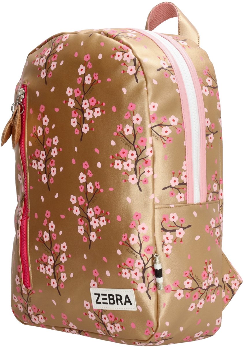 Zebra Trends Girls Rugzak - Goud