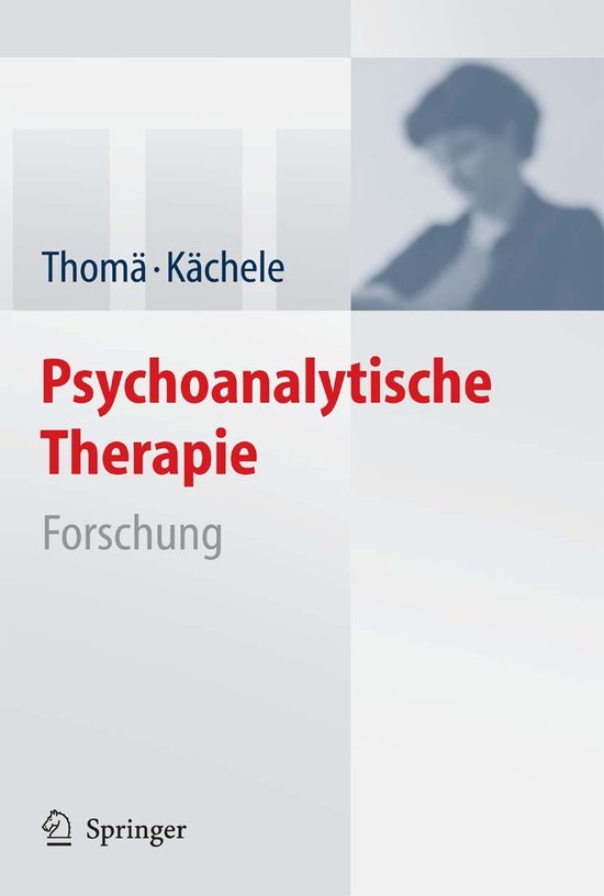 Psychoanalytische Therapie - cover