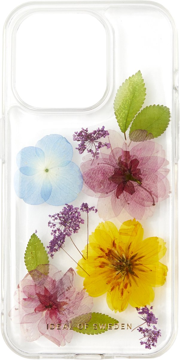 iDeal of Sweden Clear Case Premium geschikt voor iPhone 15 Pro Max Summer Blossom