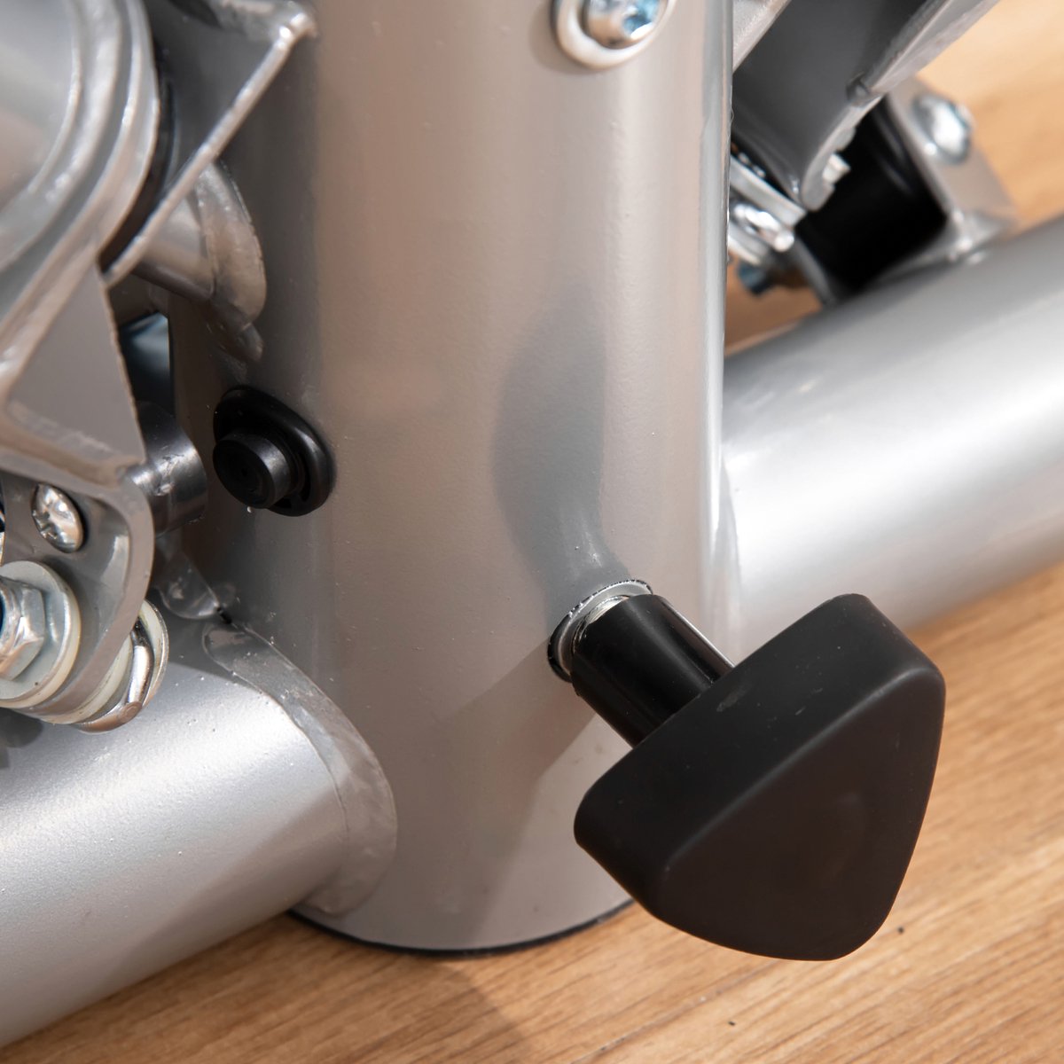 Afbeelding 3 van HOMCOM-Stepping Machine-55x53x128cm-Staal-Zilver