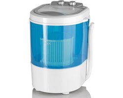Mini Wasmachine met Centrifuge - Voor Kleine Wasgoed - Meerdere Programma's - Wit