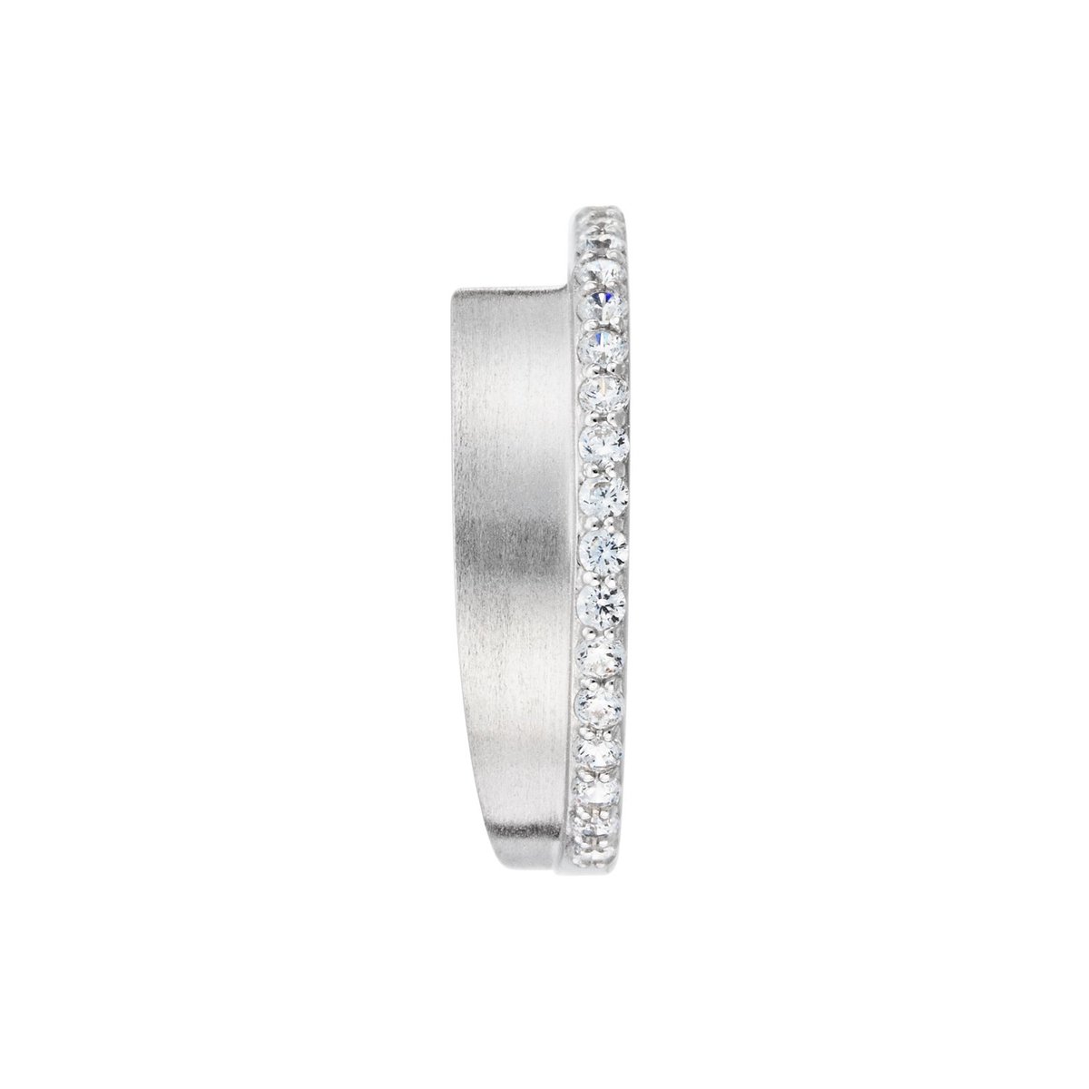 Glow 114.080156 Dames Ring - Minimalistische ring - Sieraad - Zilver - 925 Zilver - 5 mm breed