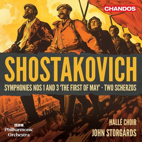 BBC Philharmonic Orchestra & John Storgårds - Shostakovich: Symphonies Nos. 1 & 3 (CD)