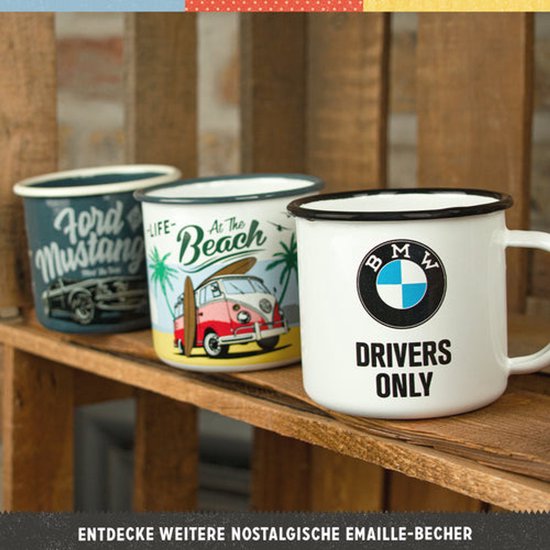 Mug émaillé Daimler Truck Drivers Only