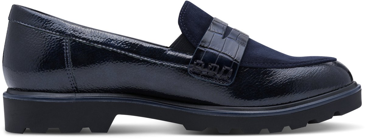 TAMARIS Essentials Dames Instappers -blauw