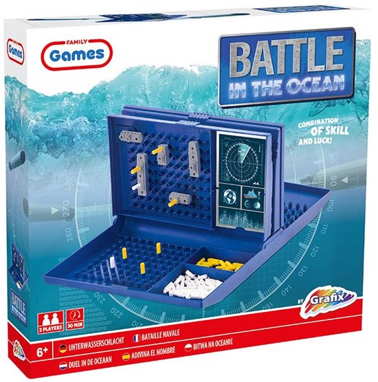 Grafix Battle In The Ocean Jeu de bataille navale - jeu de stratégie | jeu de réflexion